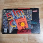 SimCity SNES Super Nintendo Entertainment System, 1991 Brand New / Sealed
