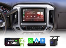 For Chevy Silverado 2014-2018 10.1" Android 14 4 64 Car Radio Stereo GPS CarPlay