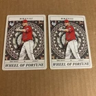 (2) 2018 Gypsy Tarot Diamond Wheel MIKE TROUT #TOD-22 Angels Baseball Cards (f3)