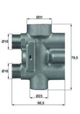 MAHLE Oil Cooling Thermostat For AUDI Q7 R8 VW Touareg 02-15 7L0317027A