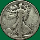 1919-S Walking Liberty Half Dollar Fine F Coin #36435