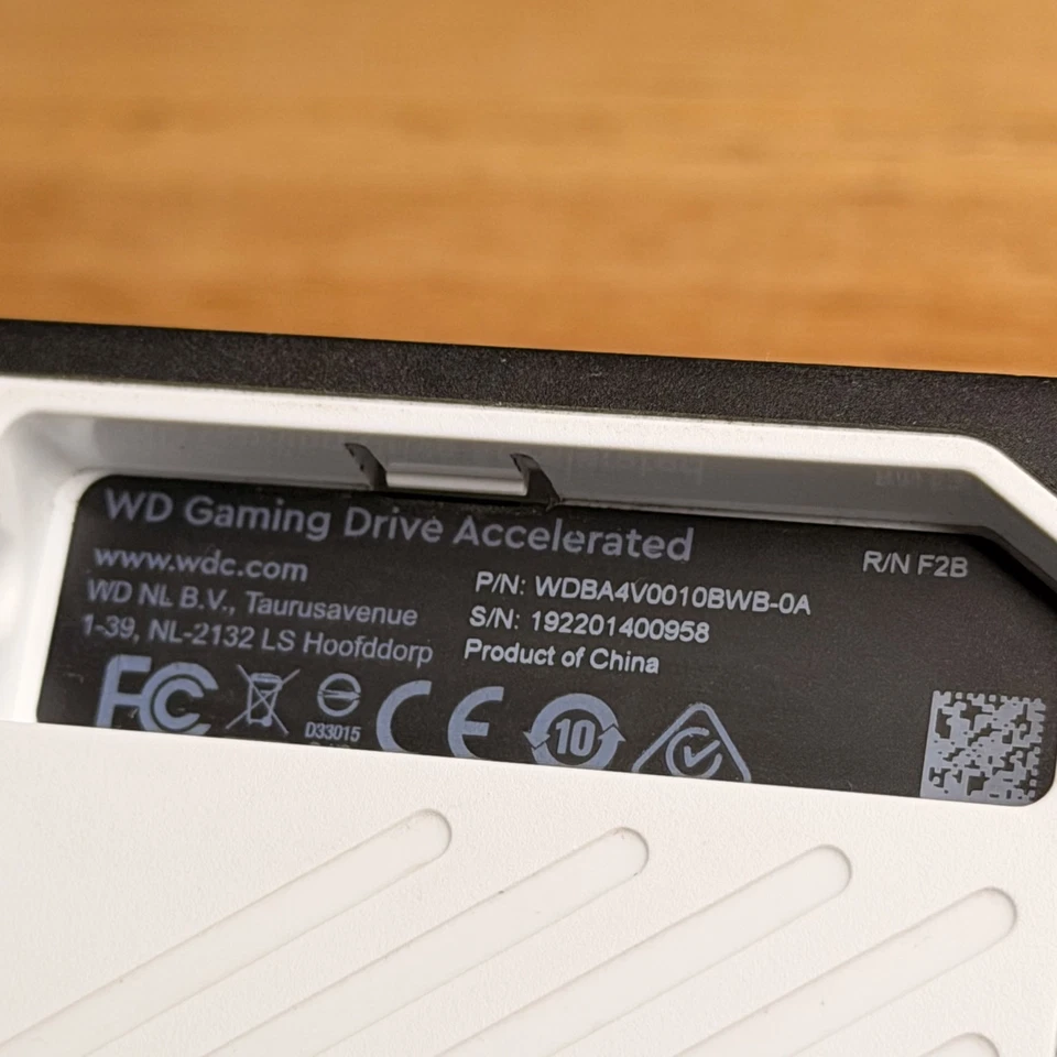 WD Gaming Drive Accelerated 1TB Portable SSD for Xbox One WDBA4V0010BWB ⚠️TESTED - Image 4 of 4