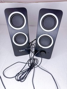 Logitech Z200 PC Lautsprecher, Stereo Sound, 10 Watt Spitzenleistung Laptop AUX funktionstüchtig
