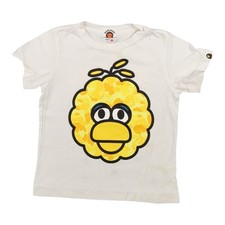 BAPE Shirt Kids 3-4 Years White Sesame Street Baby Milo White Graphic Tee 3-4Y