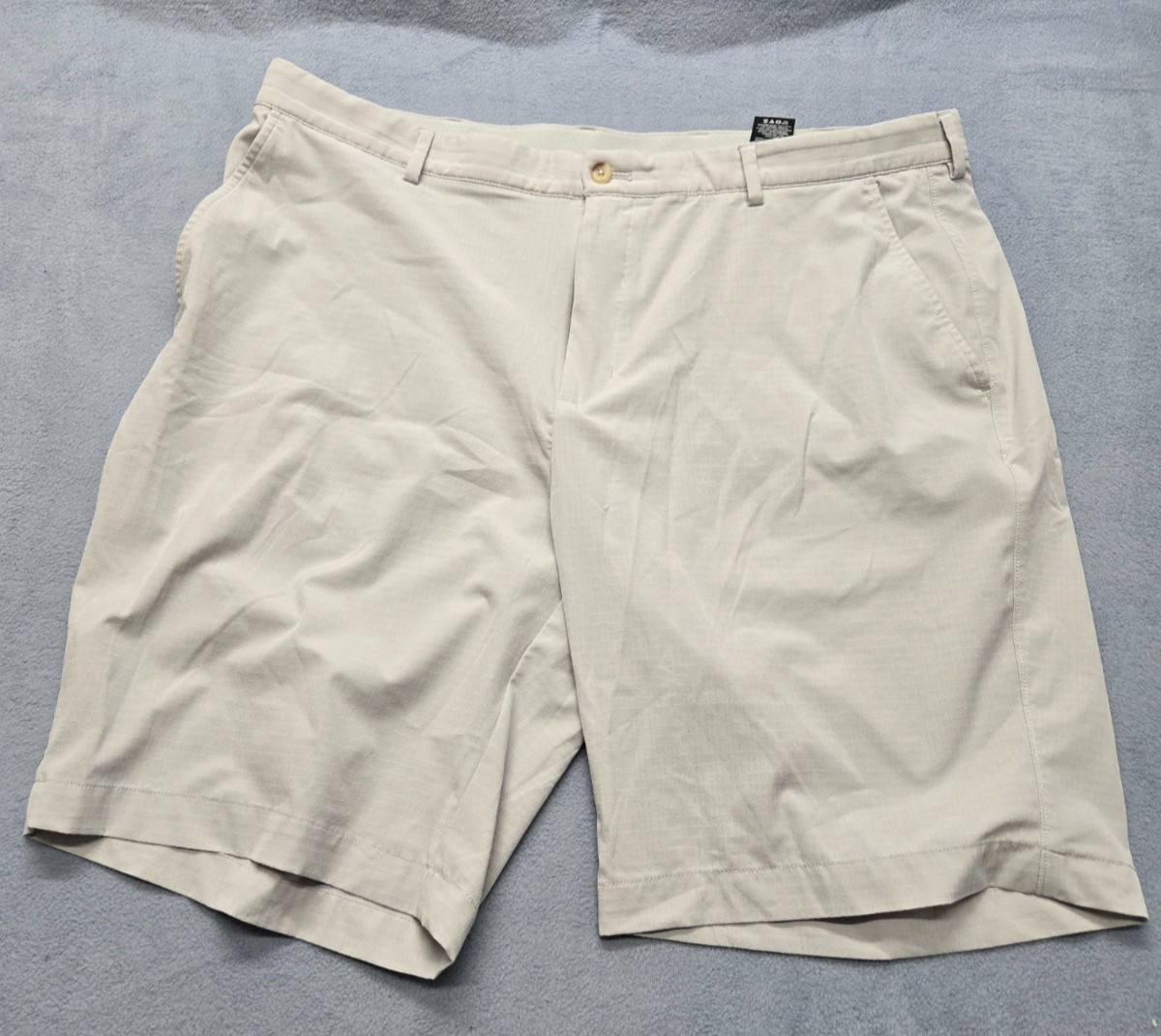 Greg Norman - Green Check -Gray Solid - Pockets -… - image 1