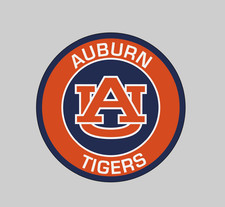 Sticker - Auburn Tigers Logo - Die Cut Laminated Vinyl Decal