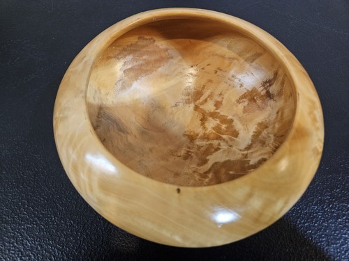 Bol en bois fait main et signé - Photo 8/9