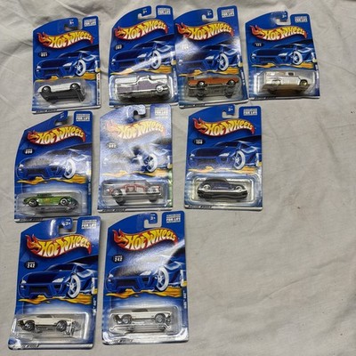 2000 2001 Hot Wheels 9 Cars