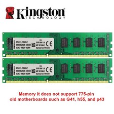 Kingston 16GB Kit 2x8GB DDR3 1600MHz 1.5V PC3-12800 Desktop Memory RAM Tested