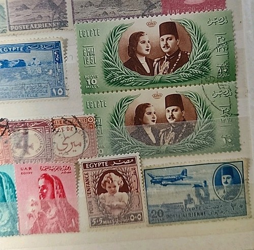 🇪🇬 Egypt 1878-1967 Unused & USED 100 Stamps HIGH VALUE, Some Full Set, Rare - Picture 3 of 14