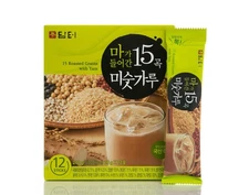 Korean 15 Grain Drink Concentrate Nutty Flavor Meal Replacement 12 Count