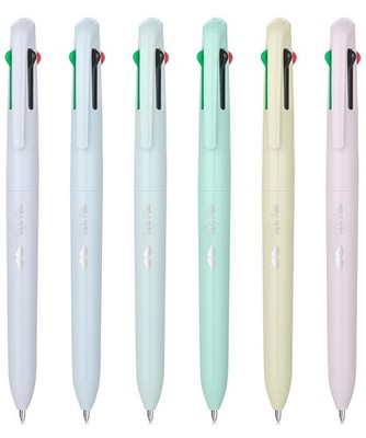 Mr. Pen- Ballpoint Multicolor Pen in One, 4-in-1, 6 Pack, Colorful 
