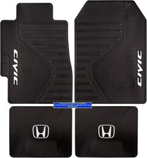 Authentic Honda Civic Front Rear Floor Mats 4 Pieces Brand New  Gift