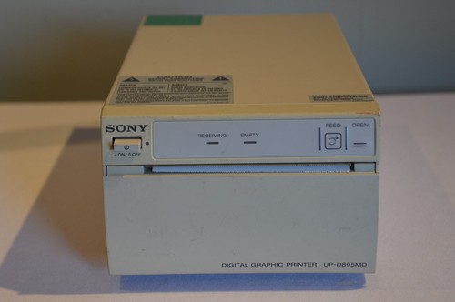 Sony Digital Ultrasound Thermal Graphic Printer Model UP-D895MD Tested & Working - Afbeelding 4 van 14