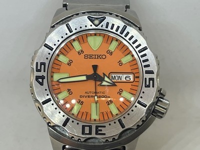 SEIKO Orange Monster Diver 7S26-0350 Scuba 200m Automatic Watch