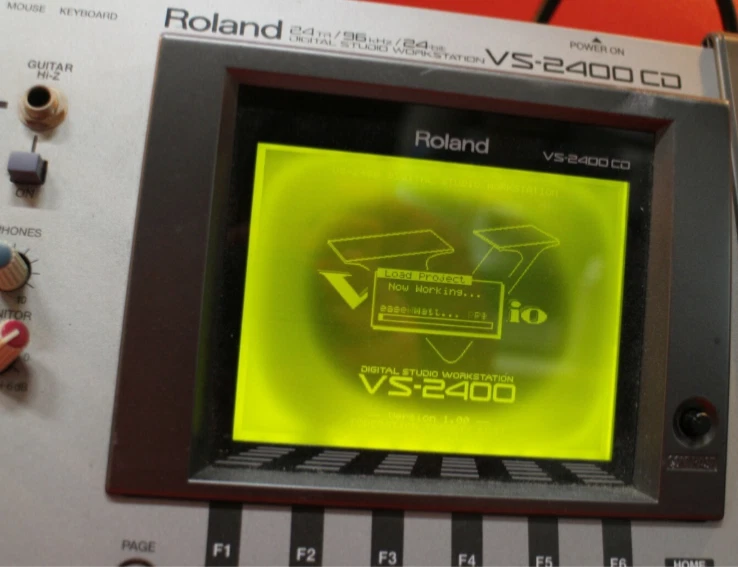 USED Roland VS-2400CD VS 2400 Digital Studio Workstation Recorder U1100 200925 - Image 3 of 4