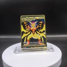 NEW Pokémon. 10000point Metal Cards TCG Ultra Necrozma Golden Pokemon Gift