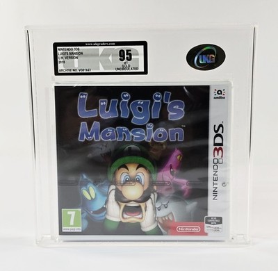 BRANDNEU VERSIEGELT LUIGI'S MANSION FÜR NINTENDO 3DS UKG GRADED 95