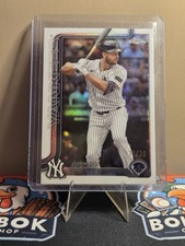 2025 Topps Chrome Update Austin Slater Yankees White Refractor /30 #USC137