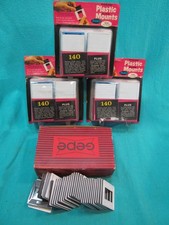 LOT OF 420 PAKON PLASTIC SLIDE MOUNTS 3x140  35 GEPE SLIDE MOUNTS