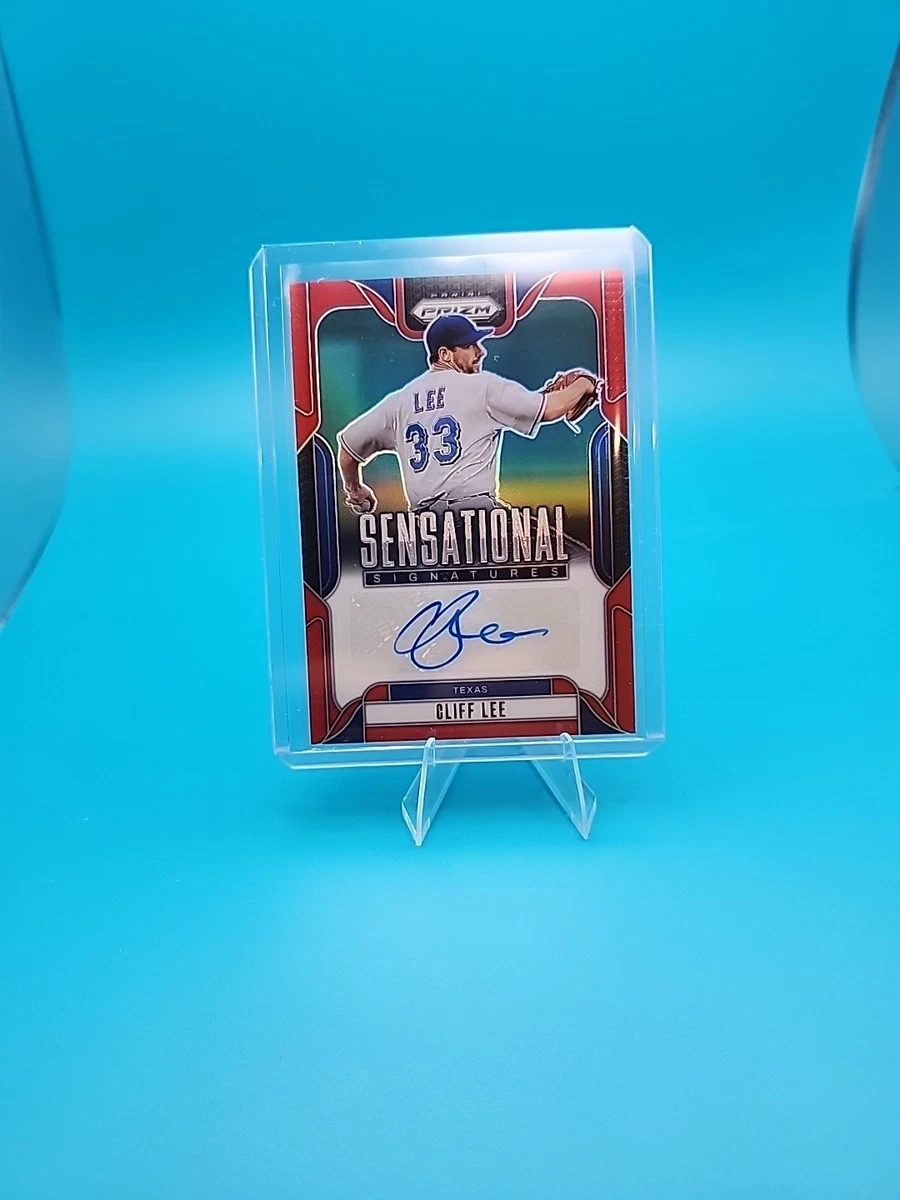 PSA鑑定済 Cliff Lee 直筆サインユニ Cliff Lee Baseball Autographed Sports Trading Cards & Accessories