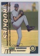 1999 Topps Finest Rookies Refractor Ryan Anderson #143 9hx