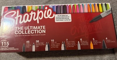 Permanent Markers Ultimate Collection Fine and Ultra Fine Points Assorted Col...