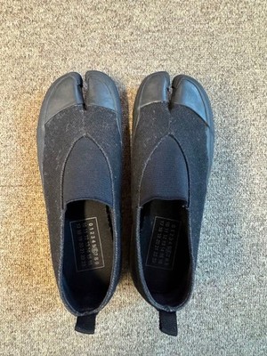 Maison Margiela Tabi Canvas Sneaker Schwarz EU 35 Damen Split Toe Schuhe