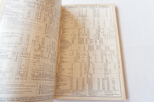Horario de pasajeros de Midland Railway c1910 con mapas - Imagen 5 de 13