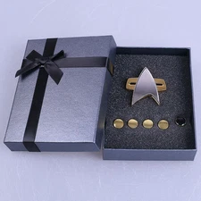 Badge  Voyager Communicator Pin Rank Pin Set Brooches Gift