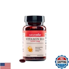 NatureWise Vitamin B12 3000 mcg - Extra Strength - Supplement for Supporting 