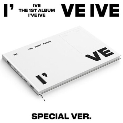 IVE [I'VE IVE] 1st Album SPECIAL Ver./CD+Photo Book+2ea Sticker+