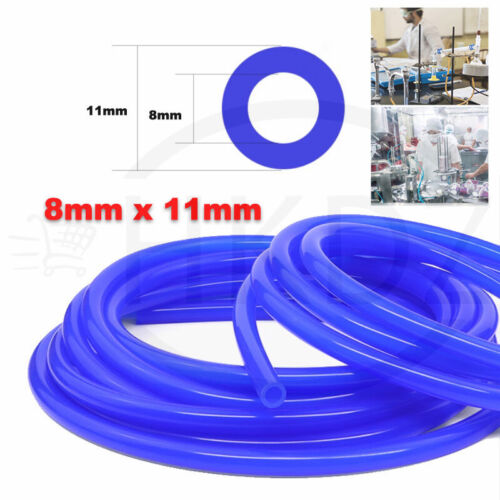 Blue Food Grade Silicone Tube Hose Vacuum Tubing Pipe Soft Rubber ID 0.5mm -38mm - Picture 41 of 60