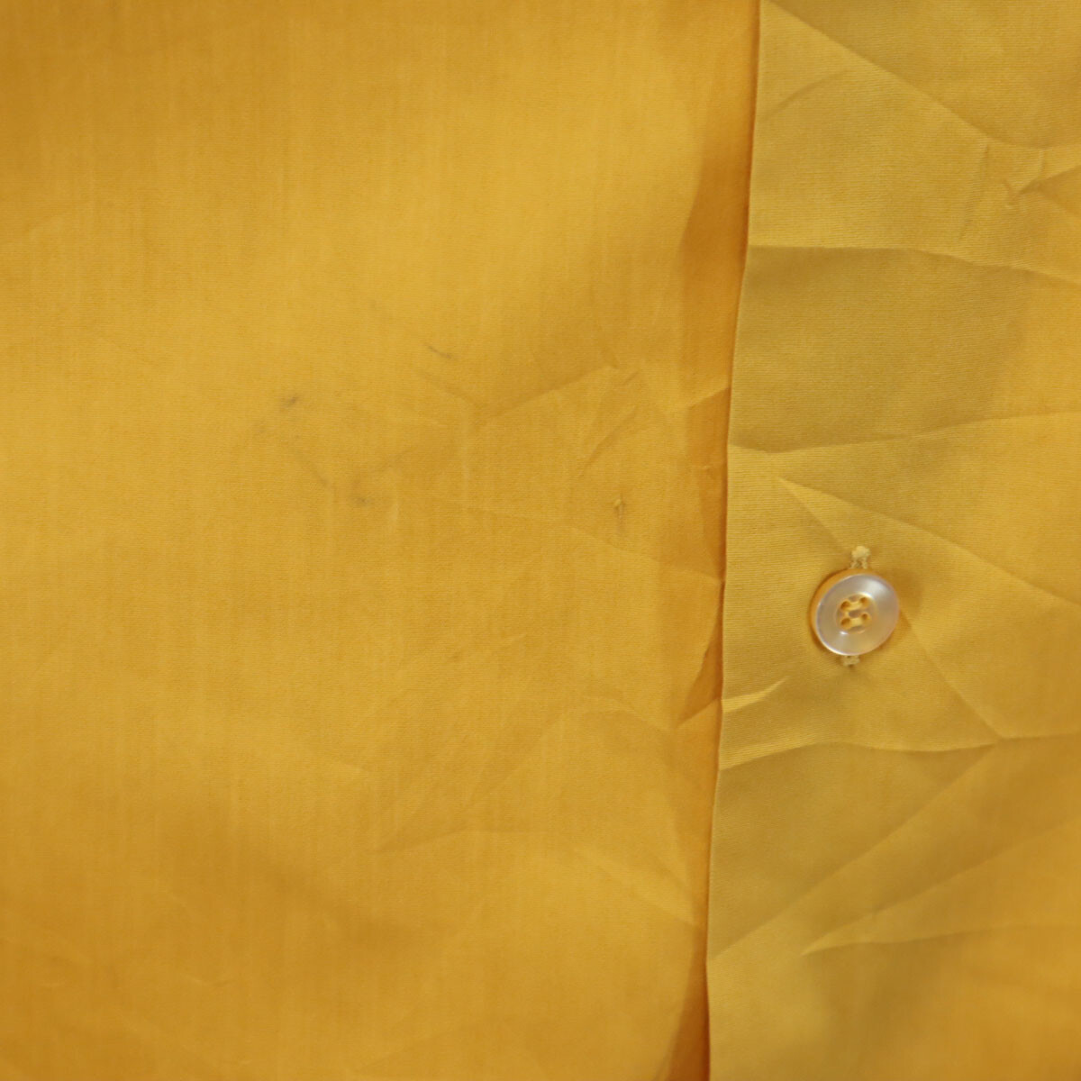 BRENT 60s vintage Short sleeve shirt yellow Men's | eBay