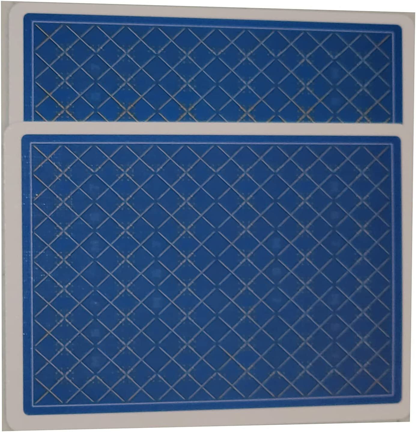 2 Decks Canasta Playing Cards with Points, BLUE Back USPCC Company US Bicycle