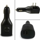 Car Home Charger 2-Port Usb 2-In-1 Power Adapter Dc Socket Wall for Cell Phones