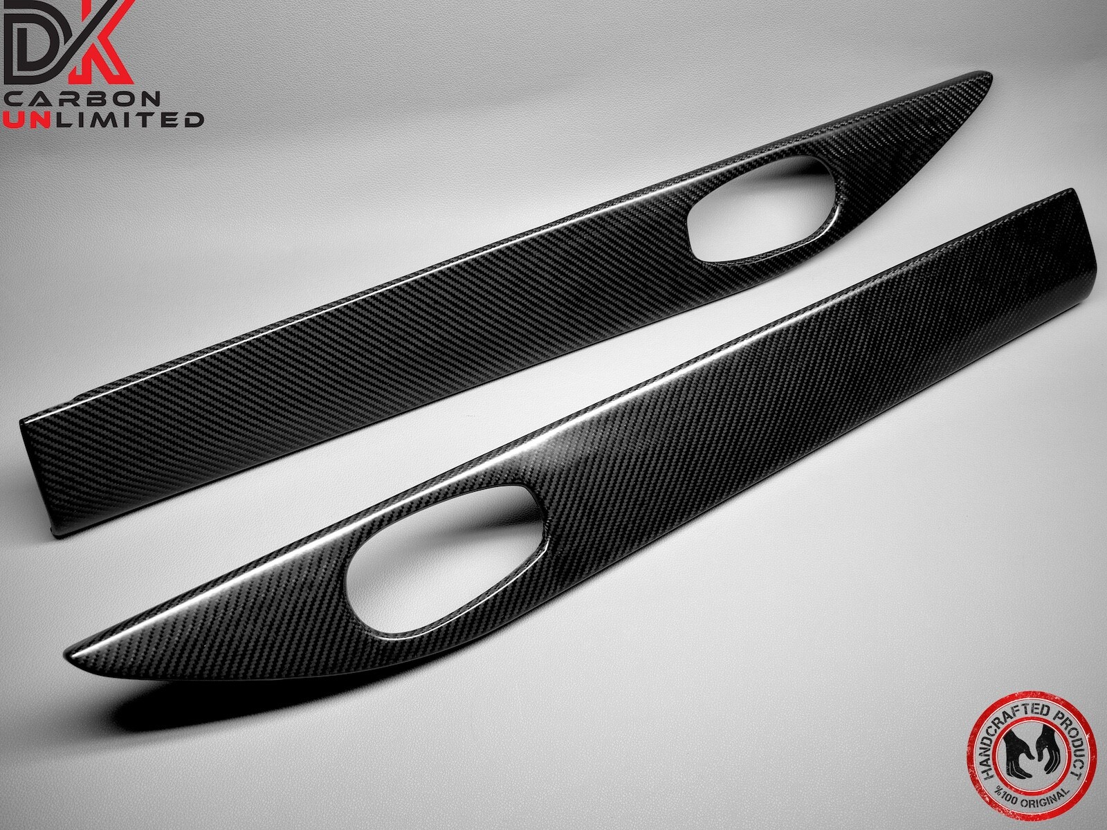 Aston Martin DB11 DBS Superleggera Matte Satin Carbon Seat Switch Surround Trims