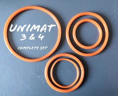 Emco Unimat 3 & 4 Lathe Drive Belts (Complete Set) Polyurethane Pu Rubber