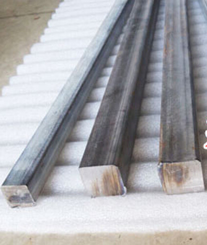 2pcs 6/8/10/12 mm Titanium alloy Square Solid Bar Stick Cudgel Rod 50cm length - Picture 1 of 5