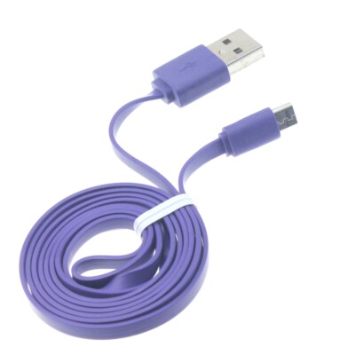 MicroUSB 6ft USB Cable Charger Cord Power for Cell Phones