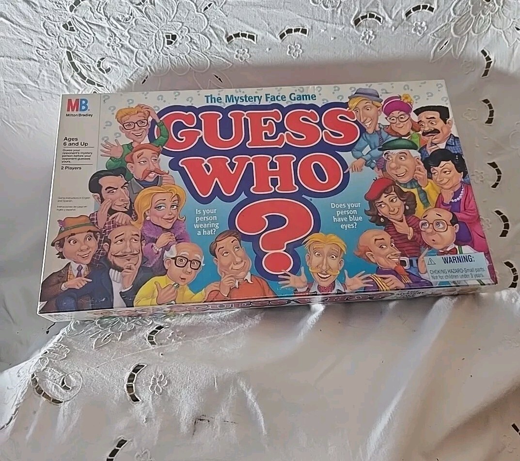 Milton Bradley Vintage Guess Who Game Guess Who? Game Milton