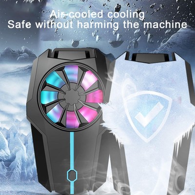 High Power Mobile Phone Cooler Air-cooled Cooler for Cell PhoneCooling Clip Game