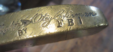 W W RARE NICE First Flight by Otey Crisman FB1 putter 35" hickory shaft U.S.A.