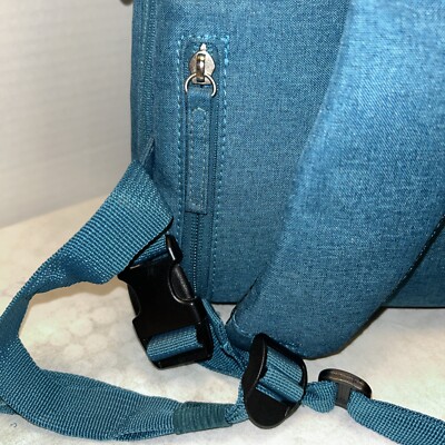 beaspire 14 inch laptop camera backpack BEASPIRE Camera Backpack Bag Turquoise 14 X 12 In
