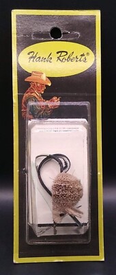 Leurre de pêche à la mouche cerf souris vintage HANK ROBERTS queue en