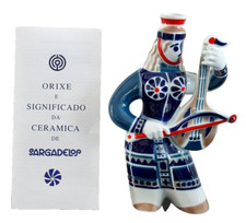 Figura Cerámica Sargadelos Pintada a Mano Edición Limitada "Xoglaresa" 878/1.750