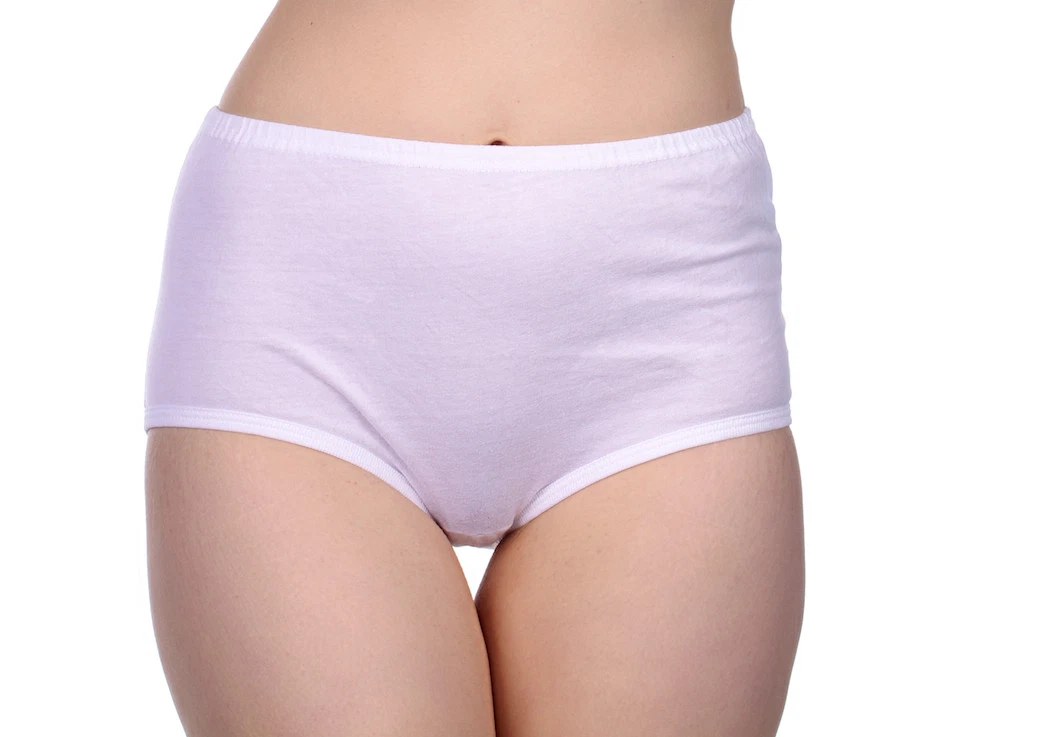 Hering Women's High Waisted 100% Cotton Briefs Panty Underwear Panties 7785