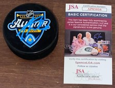 Anthony Duclair Signed Autographed 2020 Allstar Game Hockey Puck JSA