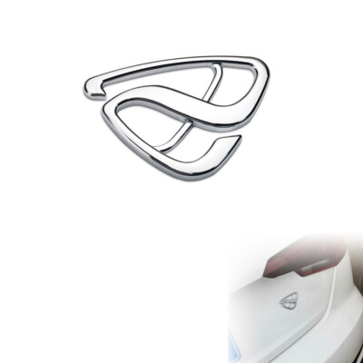 Chrome Rotary Engine Logo Rear Trunk Lid Emblem Sticker for Mazda RX-2 3 4 7 RX8