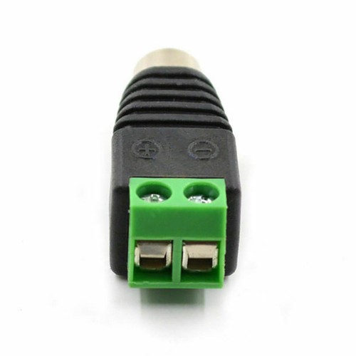 10pcs Speaker Wire Cable To Audio Female RCA Connector Adapter Jack Plug - Picture 9 of 13